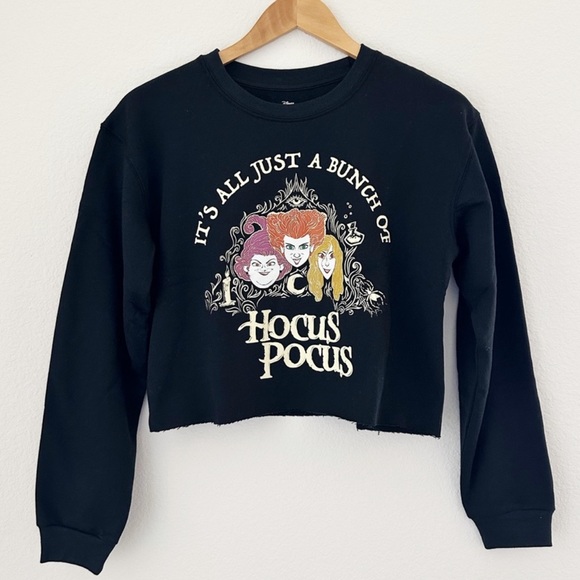 It’s All Just A Bunch Of Hocus Pocus Cropped Sweatshirt - Picture 1 of 5